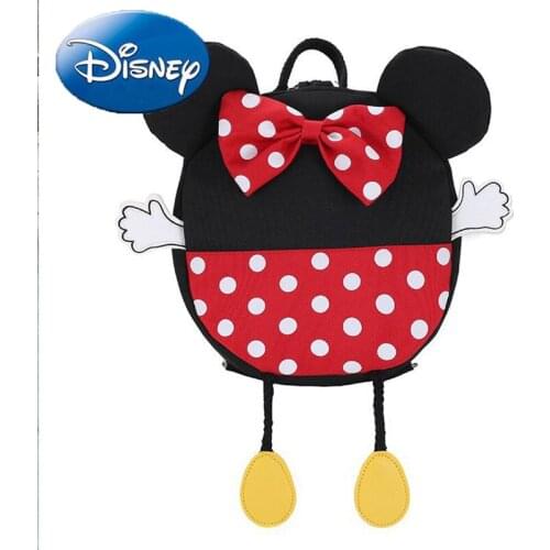 Disney Mickey Mouse Woman Backpack Cosmetic Bag Lightweight Shopping Hnadbag Shoulder Ladies Coin Purse Minnie Wallet Tote Hobos