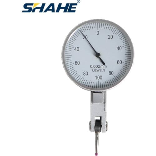 0-0.2mm Dial indicator gauge 0.002mm dial indicator gauge indicator Precision Dovetail Rails Dial Test Indicator micrometer