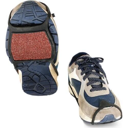 2020 1 Pair Coarse Sand Winter Anti-slip Ice Snow Shoes Grips Traction Cleat Crampons Erkek krampon Hot Sale горячая распродажа