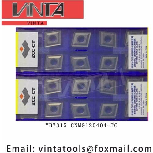 Free shipping high quality 10pcs/lots YB7315 CNMG120404-TC cnc carbide turning inserts cutting blade tools