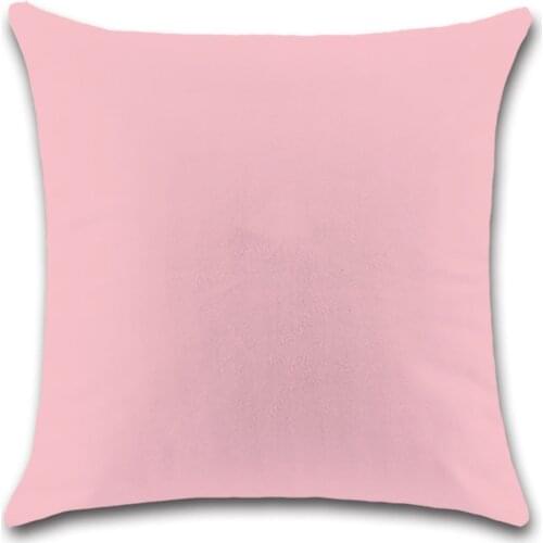 Pink blue green yellow on both sides Cushion Cover Decorative Home sofa seat Decor friend office kids bedroom gift pillowcase