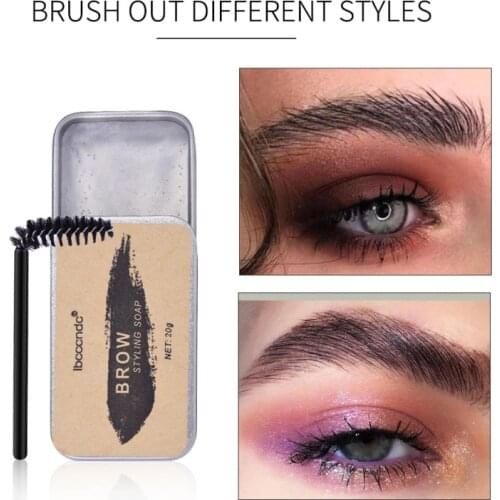 Long-lasting Wild Eyebrow Shaping Soap Waterproof Brows Wax Eyebrow Shaping Gel Eye Brow Styling Cream Womens Cosmetics TSLM1