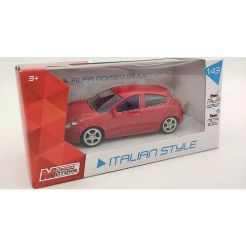 Diecast Alloy 1:43 Scale Simulation Italy Car Model Die-cast Metal Vehicle Boys Toys Collectible Gift Ornaments Display Show