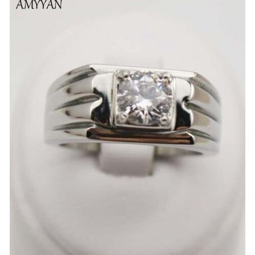 Jewelry Men Ring 316L Stainless Steel Ring Classic AAA CZ Steel Women Men Rings New Arrival Hot Sale