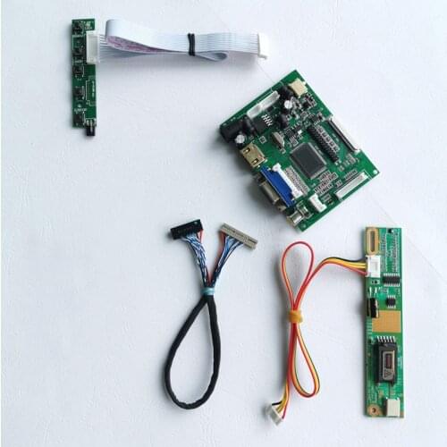 For LP150X1/LP150X2 notebook panel 2AV+VGA+Keyboard 1024*768 15" 1CCFL LVDS 20pins LCD display controller drive board kit