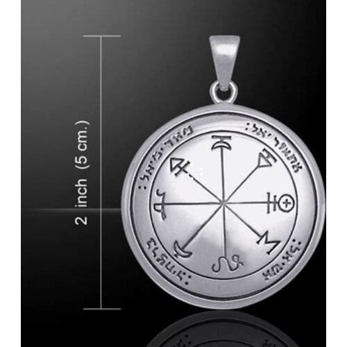 First Pentacle of Mars Talisman Mars Seal Of Solomon Pendant