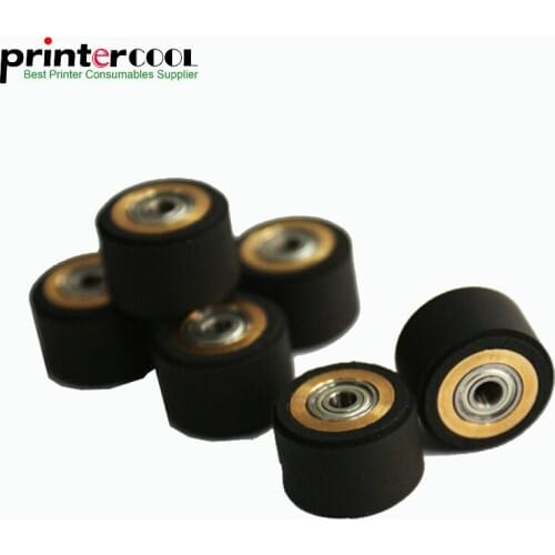 Einkshop 6pcs 4X10X16mm Pinch Roller Cutting Plotter Rubber Pinch Roller for mimaki Graphtic Cutting Plotter Rubber Roller