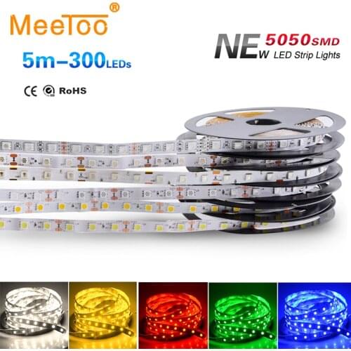 RGB Led Flexible Strip Lamp 5050 5630 3528 3014 Tape Ribbon Light 1M 5M 10M 60Led/m Fita Lighting Home Bar Decor Lampada Led