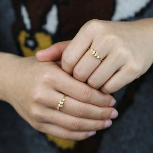 Rings With Cubic Zirkonia For Women TASTEWAITTING China