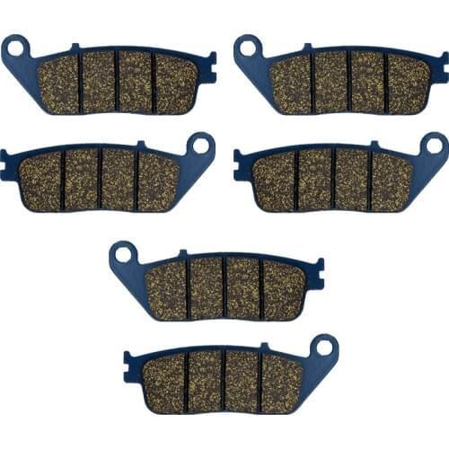 For HONDA VFR 750 VFR750 1988 1989 1990 1991 1992 1993 1994 1995 1997 Motorcycle Brake Pads Front Rear
