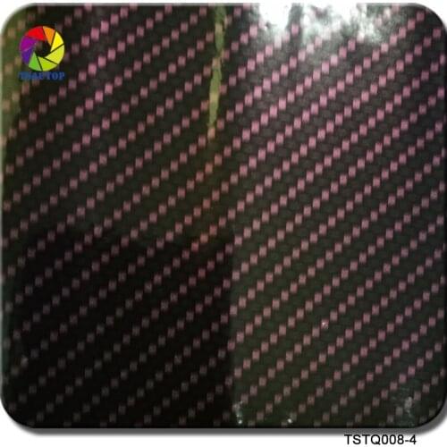 TSTQ008-4 red carbon fiber 1m *10m water transfer printing film hydrographic film