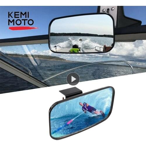Universal Marine Rear view Mirror for Jet Ski Boat Watersport Personal Watercraft PWC Surfing Mirror Boat Accessories Marine