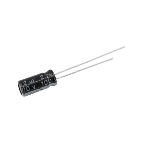 1000pcs 0.1uF 0.22uF 0.33uF 1uF 2.2uF 3.3uF 4.7uF 50V 63V 100V 5*11MM Aluminum electrolytic capacitor