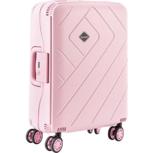 GraspDream Women 's Travel Luggage Suitcase bag set,Waterproof PP Travel bag with Wheel ,20"24 inch Rolling Luggage Trolley case