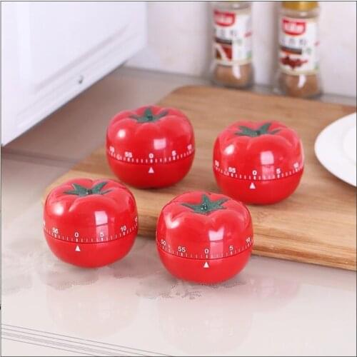 Kitchen Timer Baking Alarm Clock Tomato Reminder Tomato Clock Mechanical Countdown Timer 030 Y