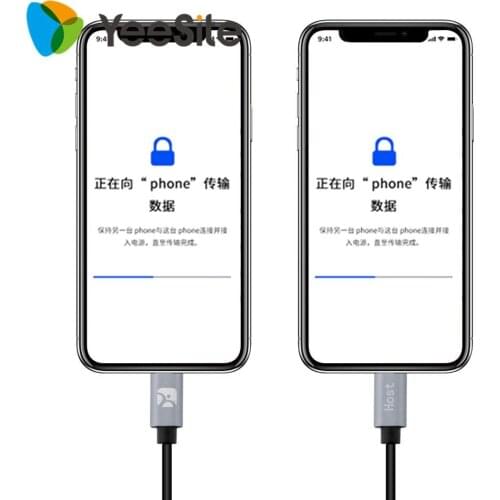 IParts New Old Phone Data Migration And Decoding Lightning OTG Data Transmission Line For APPLE iPhone8/X/Xs/XR/Pro/11/12