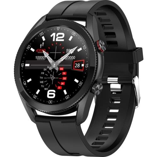 2021 New L19 Smart Watch Men Bluetooth Call ECG PPG IP68 Waterproof Full Touch Fitness Tracker VS L5 L16 GTS Smartwatch