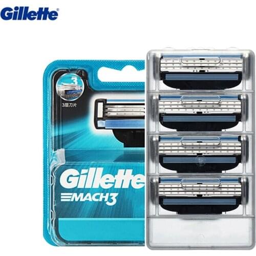 New Quality Razor Blades Mens Safety Face care Hair Shaving Germany Imported blades Manual shaving Cassette for Gillette Mach3
