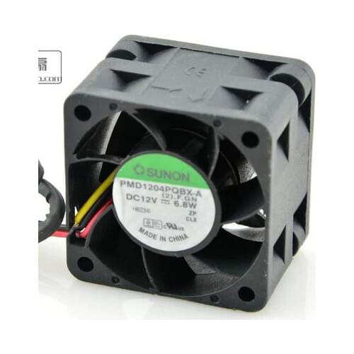 Original ADDA PMD1204PQBX-A 12V 6.8W 4028 1U2U server cooling fan 40X40X28MM
