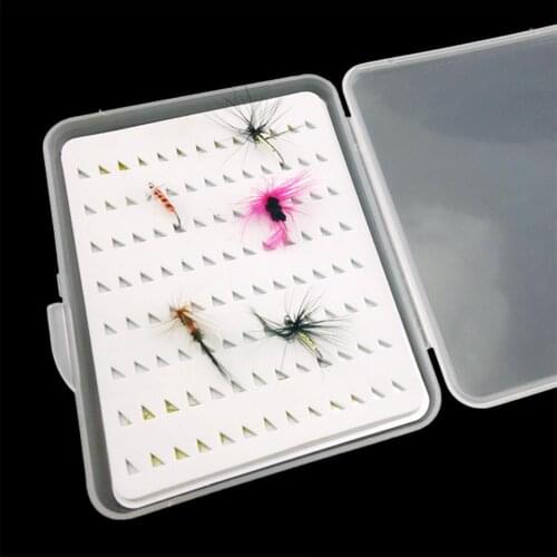 Portable Aluminum Alloy Fly Fishing Lure Hook Storage Case Portable Fish Lure Bait Tackle Box Container for Fishing Accessories
