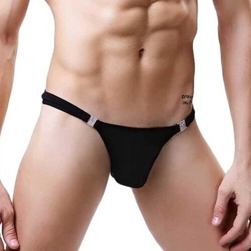 Sexy Mens Panties Transparent Mesh Underwear Gay Low Waist Thongs Mens Underpants Sexy Lingerie Jockstrap Male Sissy Briefs