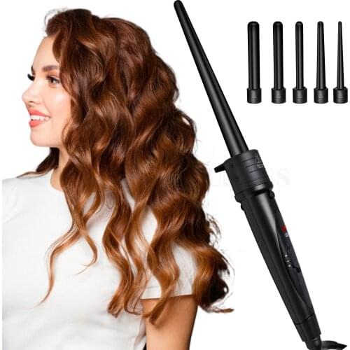 5 In 1 Curling Iron Hair Dryer Comb Straightener Curlers One Step Volumizer Professional Hairdryer Hot-air Brush Women Styler