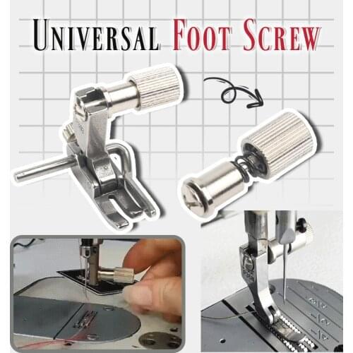 1/2Pcs Universal Foot Screw Home Sewing Machine Metal Feet Thumb Screw For Home Sewing Machine Screw Dropshipping