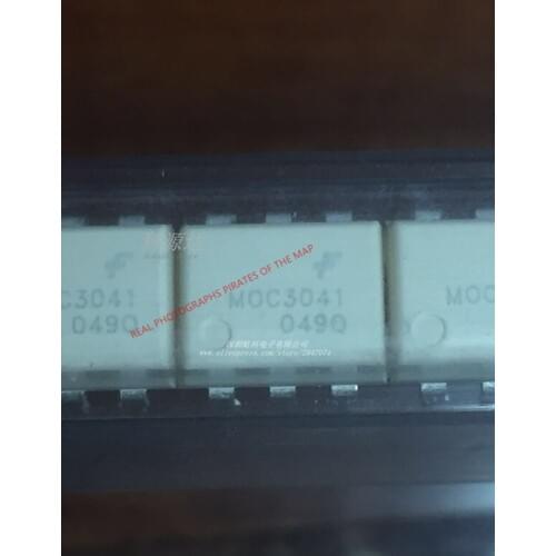 10pcs/lot MOC3041SVM DIP-6 MOC3041 3041 In Stock