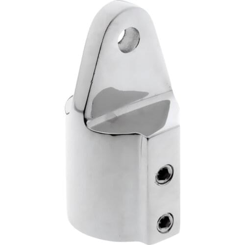 2PC 316 Marine Stainless Steel Eye End Cap Bimini Top Fitting/Hardware 1