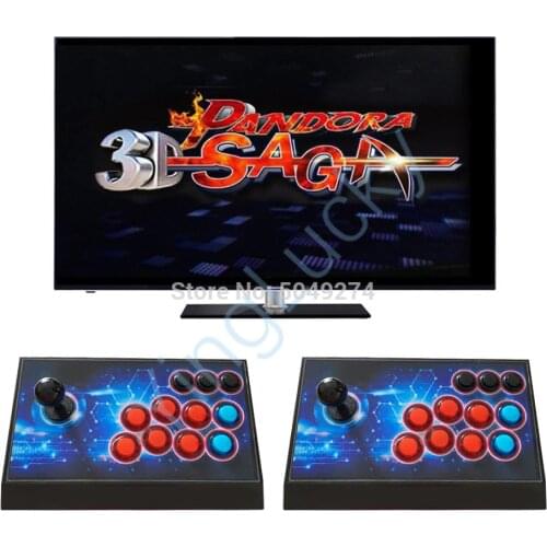 2020 new Pandora saga 3D 4188 In 1 Arcade console Online Connection WIFI download games Support 3P 4P Gamepad