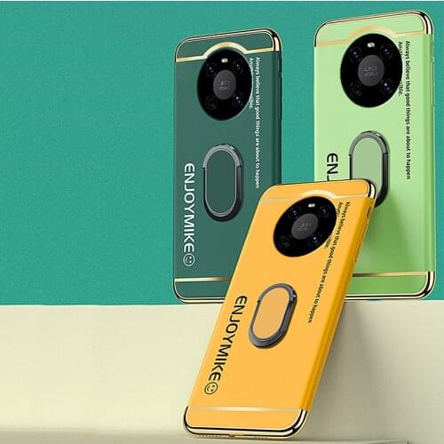 Full Protective Case For Huawei Mate 40 Pro Mate 30 20 Case Lens protect Ring Cover For Huawei P40 Pro P30 P20 Lite Fundas