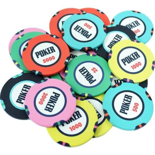 Any Design Can Do of 10g 39mm Ceramic Poker Chips For Own Design Factory