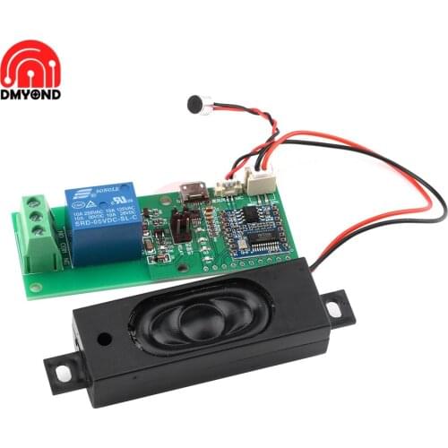 HLK-V20 Speech Recognition Module Human Speech Voice Control Module Development Board Custom Voice Control Switch Module