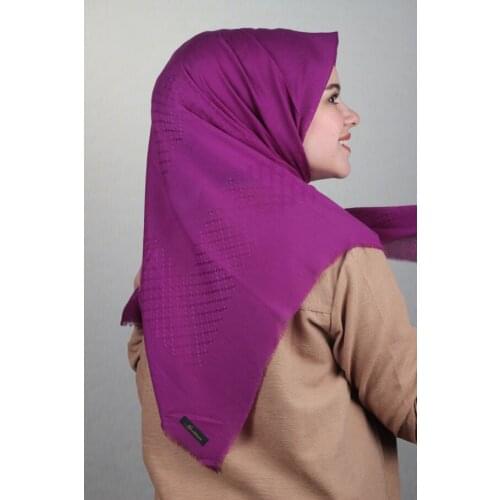 İPEKTEN SOLID COLOR FİLELİ COTTON SCARF-DESEN-01-RENK-13