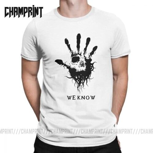 Cool Skyrim Dark Brotherhood T-Shirts for Men Round Neck Cotton T Shirts Short Sleeve Tee Shirt Gift Clothes Plus Size