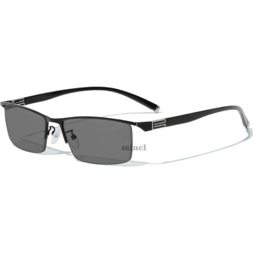 Square Progressive Multifocal Lens Reading Glasses Men Presbyopia Hyperopia Bifocal Glasses Man Sun Photochromic Eyeglasses FML