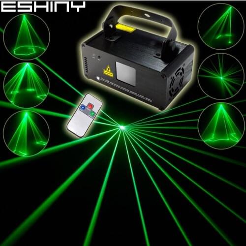 ESHINY Green 30 Laser Lines Scans Beam Remote DMX DJ Dance Bar Disco Xmas Family Party Lighting Effect Stage Lights Show N8B122