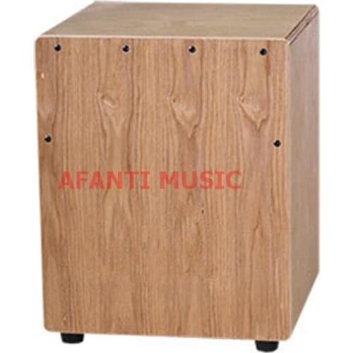 Afanti Music Ash Wood / Birch Wood / Natural Cajon (KHG-167)