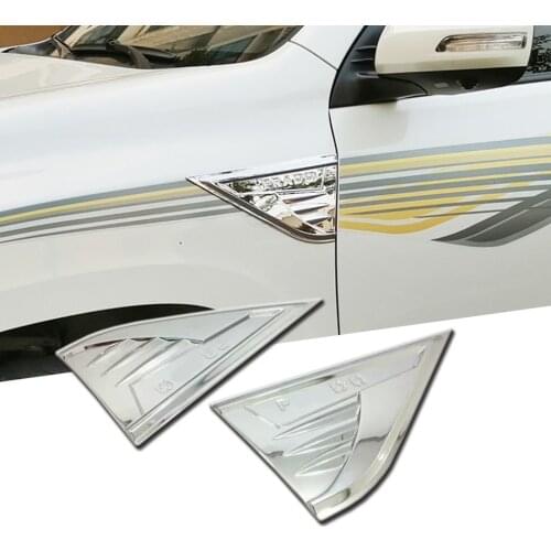 Side Door Logo Decoration Cover Trim Sticker For Toyota Land Cruiser Prado 150 2010 - 2019 ABS Chrome Car Accessories