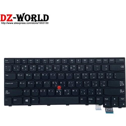 New Original ARA Arabia Keyboard for Lenovo Thinkpad 13 T460S S2 2nd T470S Laptop Teclado 01EN646 01EN605