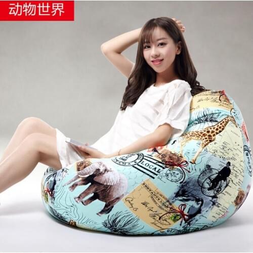 2016 new lazy sofa Medium size Elephant creative leisure tatami removable cloth sofa,living room home seat furniture, Cover Only