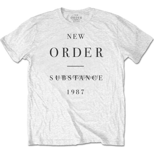 New Order Substance Official Tee T Shirt Mens Unisex