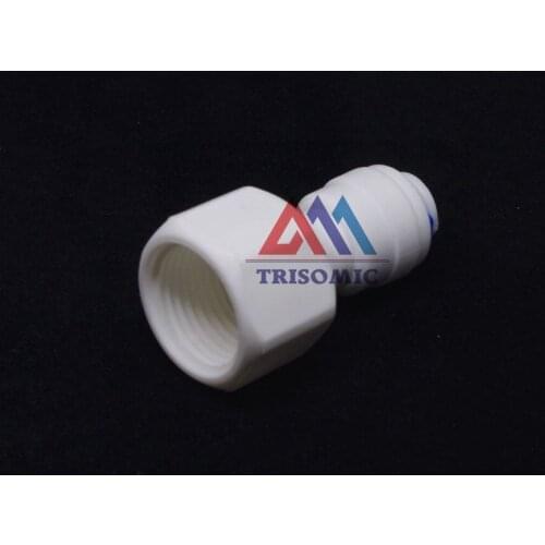 1/4" OD Tube Quick Pushfit -3/8" BSP Female Fitting Connection Aquarium RO Water Filter Reverse Osmosis System