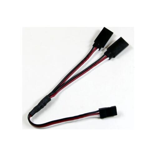 High Quality 30 Core 15cm 30cm 45cm 60cm Servo Y Extension Wire Cable, Futaba JR Plug 10pcs/Lot RC Hobby Accessory
