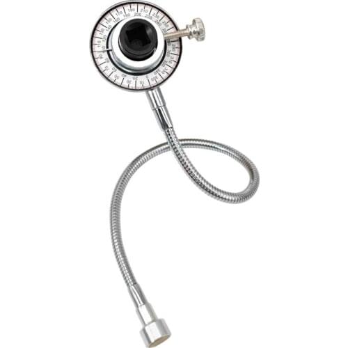 Torque Angle Meter with Flexible Clip Arm 1/2" Drive Wrench Angle Gauge