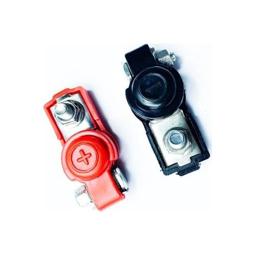 Car battery head clamp