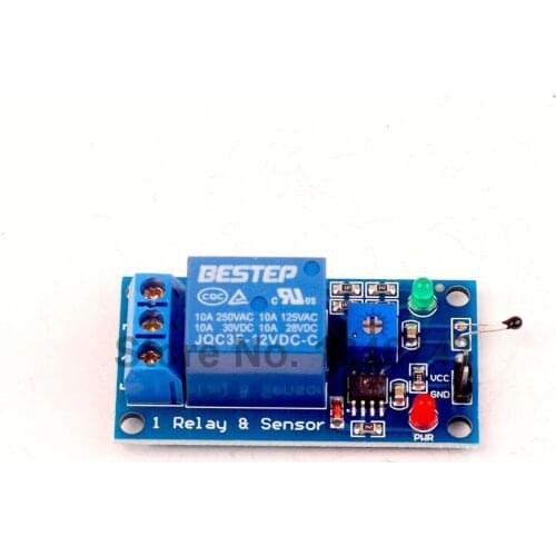 1PCS Thermal Sensor Module 12V Relay Module Temperature Sensor Module in Thermistor Module