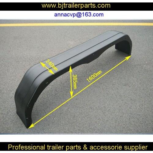 100pair trailer plastic tandem mudguards,trailer fenders, black plastic, trailer parts, trailer accessories