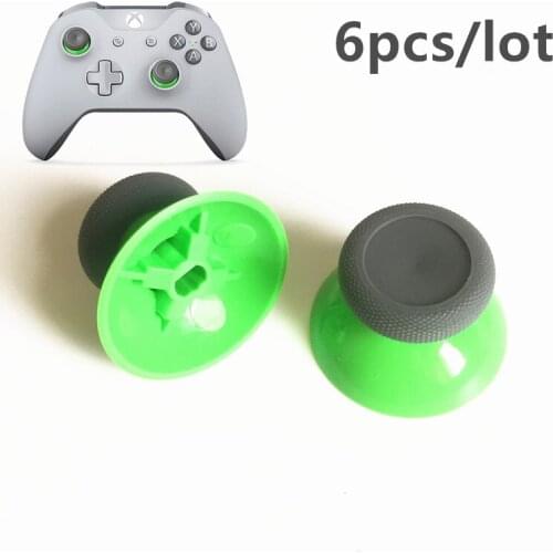 6pcs Replacement Analog Thumbstick Cover Case Joystick Thumb Sticks Caps for Xbox ONE, Xbox ONE S Slim, Xbox ONE X Controller