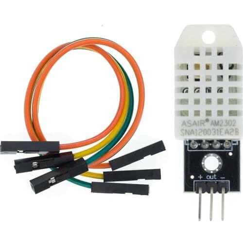 1pcs DHT22 Digital Temperature and Humidity Sensor AM2302 Module+PCB with Cable
